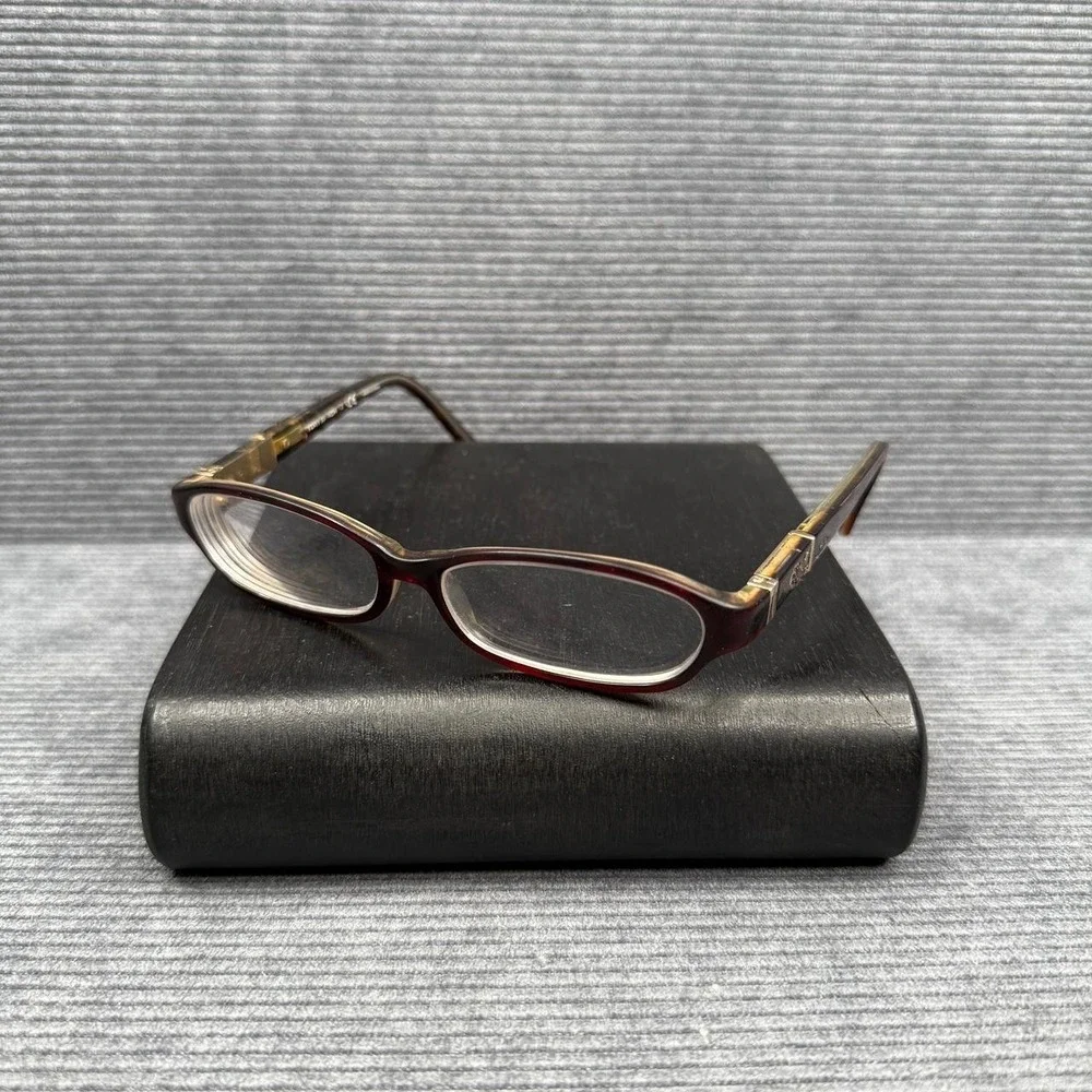 Tory Burch TY 2014 924 Eyeglasses Frames Burgundy Tortoise Gold Logo 51-16-135